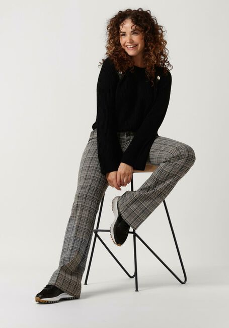 Graue LIU JO Hose PANTALONE ZAMPA JACQUARD - large