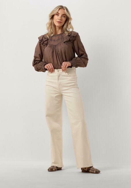 Braune NEO NOIR Blusen SIMKIE S VOILE BLOUSE - large