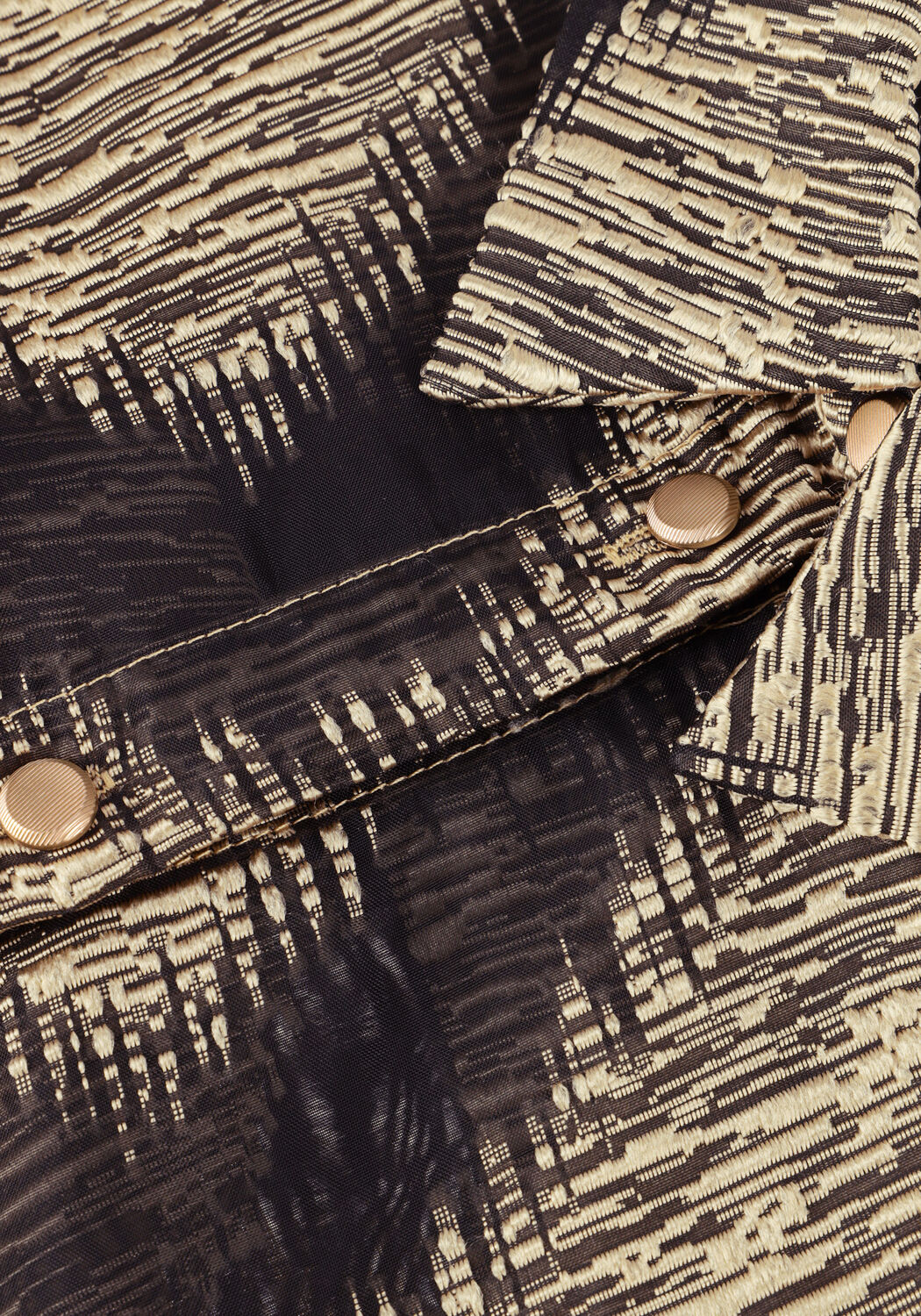 Goldfarbene NUKUS Blusen LETTIE BLOUSE - large