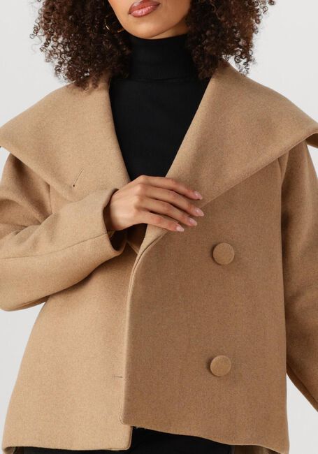 Camelfarbene INWEAR Mäntel PERRYIW SHORT COAT - large