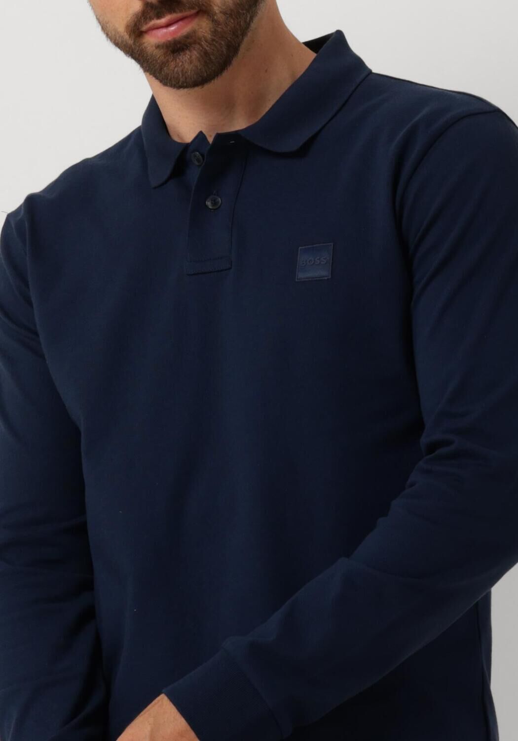 Dunkelblau BOSS ORANGE Polo-Shirt PASSERBY - large