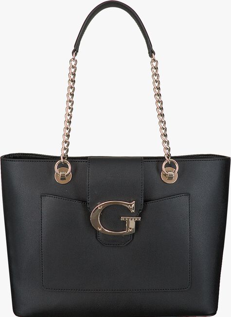 Schwarze GUESS Handtasche CAMILA TOTE - large