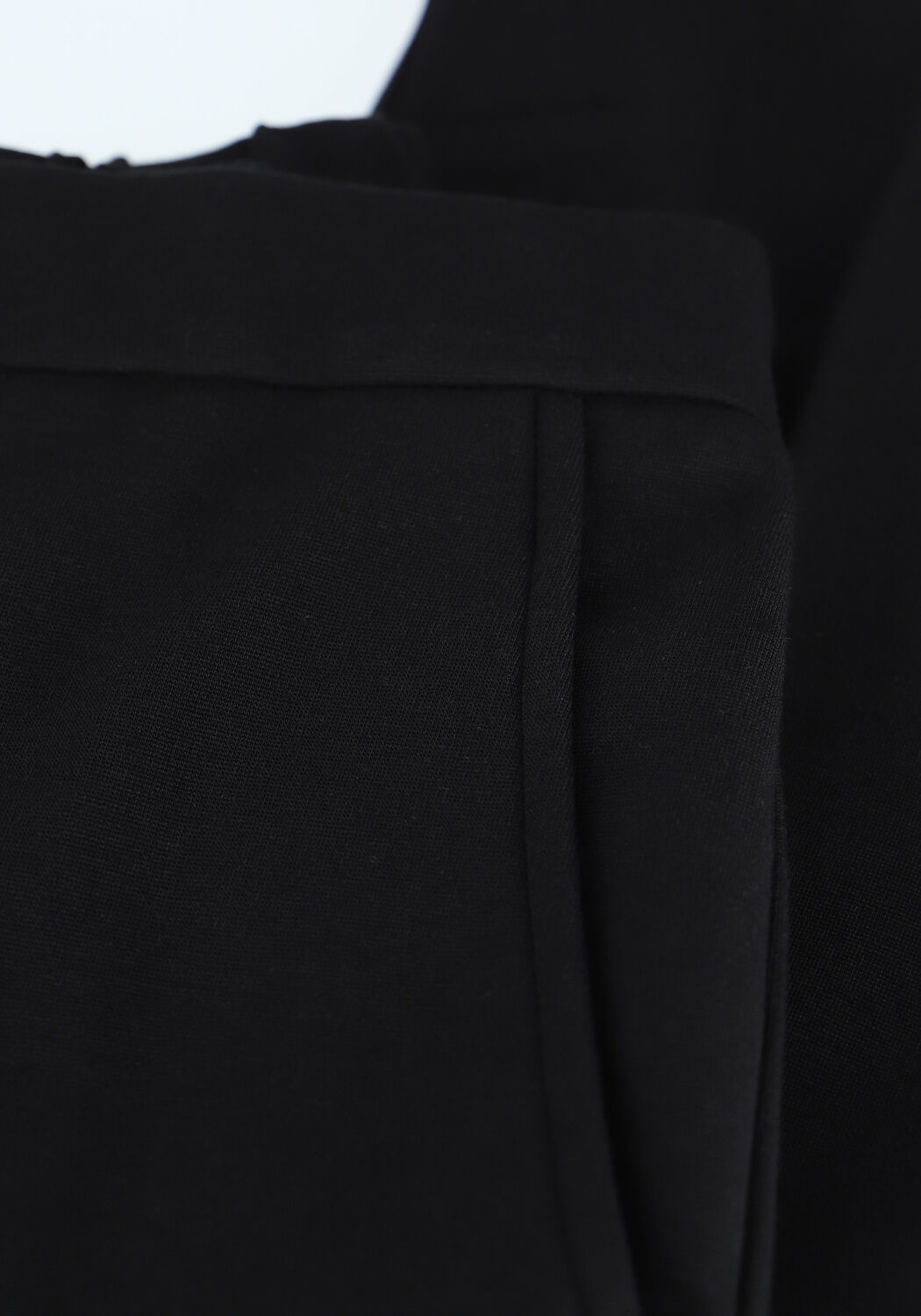 Schwarze BY-BAR Schlaghose LOWIE PANT - large