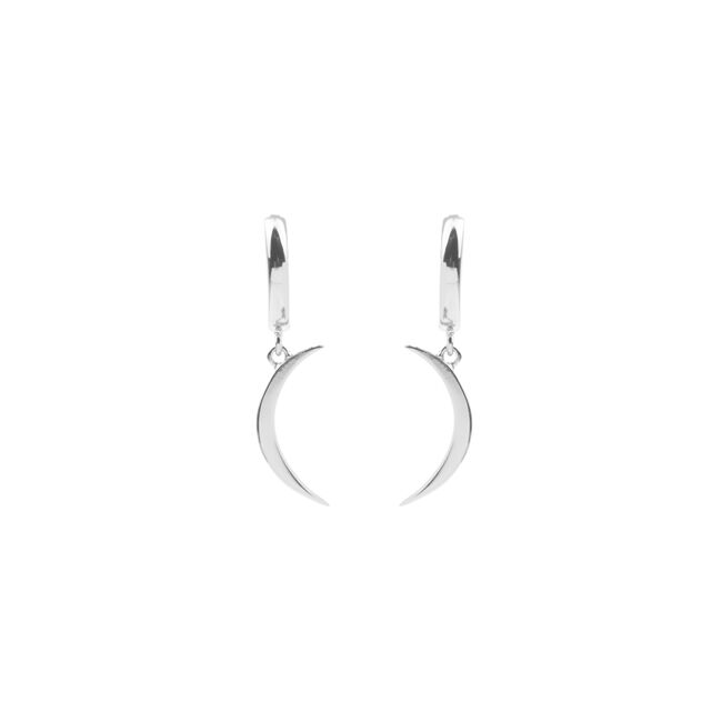 Silberne ATLITW STUDIO Ohrringe SOUVENIR EARRINGS LONG MOON Silberne ATLITW STUDIO Ohrringe SOUVENIR EARRINGS LONG MOON - large