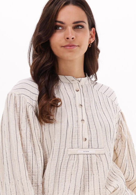 Ecru 10DAYS Blusen OVERSIZED SHIRT LUREX - large
