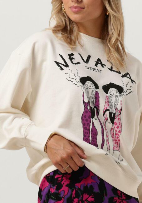 Nicht-gerade weiss REFINED DEPARTMENT Sweatshirt NEVADA - large