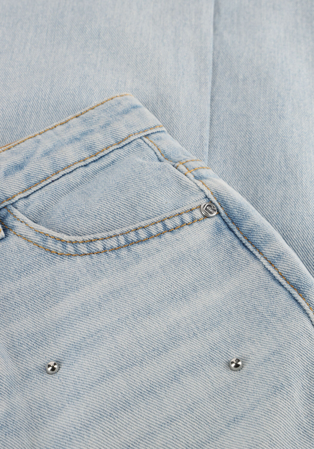 Hellblau RAIZZED Wide jeans MONACO STUD - large