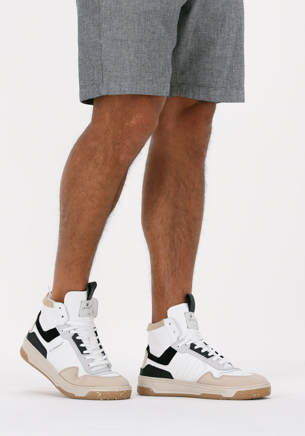 Wei&szlig;e GOOSECRAFT Sneaker High BLAKE MEN HIGH - large