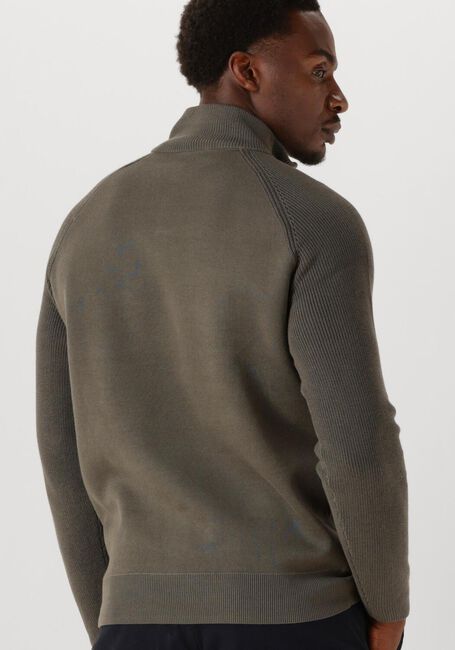 Olive GENTI Pullover TURTLE ZIP - large
