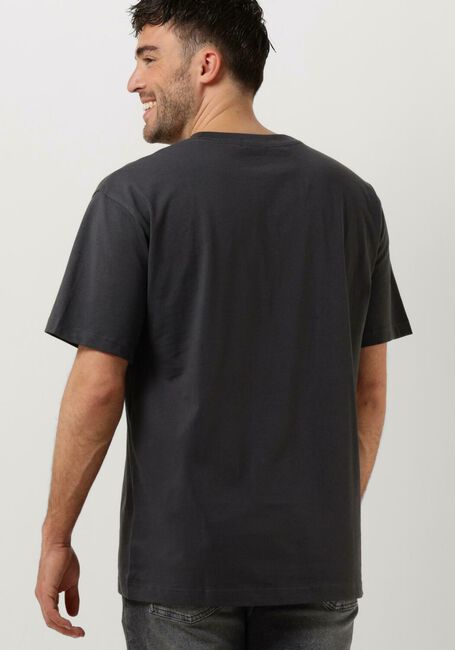 Graue CALVIN KLEIN T-shirt MONOLOGO WASHED TEE - large