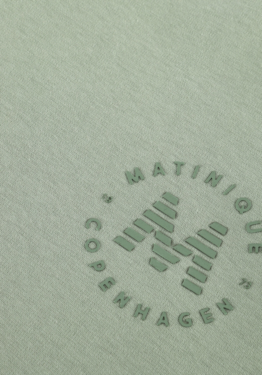 Gr&uuml;ne MATINIQUE T-shirt MAJEREMY CREW - large