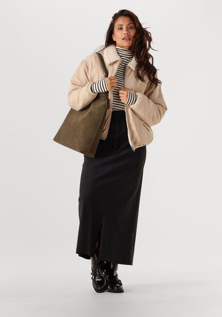 Beige PENN & INK Wattierte Jack JACKET - large