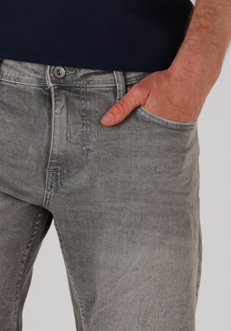 Graue PURE PATH Kurze Hosen THE STEVE SKINNY FIT DENIM SHORTS - large