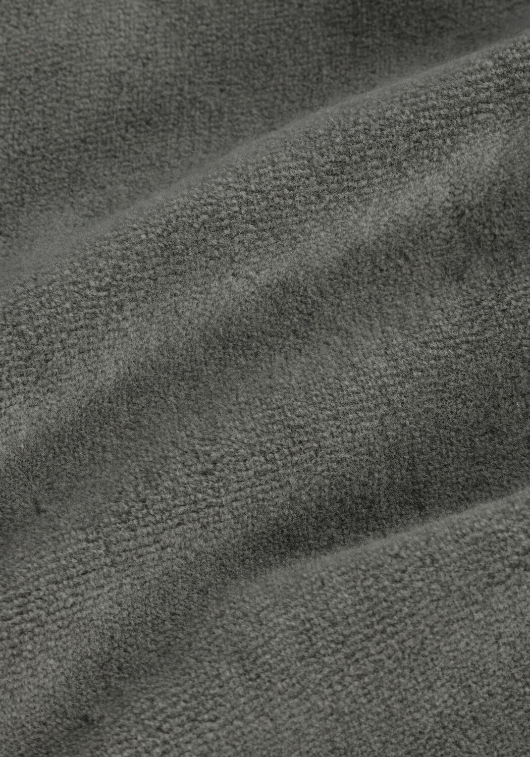 Blaue QUINCY MAE Pullover VELOUR RELAXED SWEATSHIRT - large