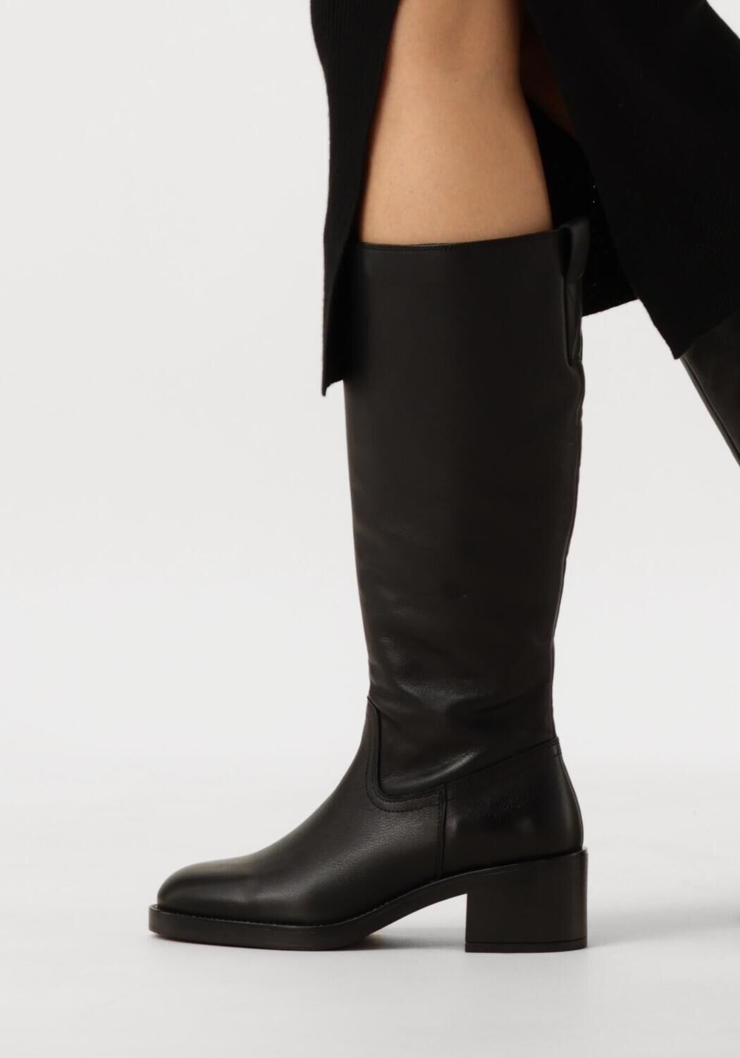 Schwarze BLASZ Hohe Stiefel 2PLAIN304 - large