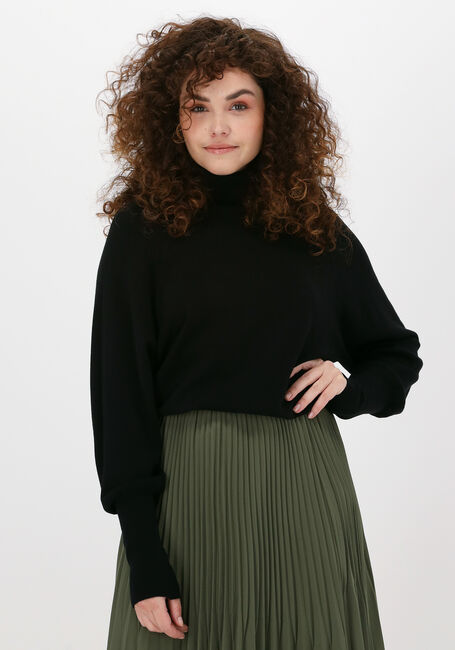 Schwarze OTTOD'AME Rollkragenpullover MAGLIA EM7716 - large