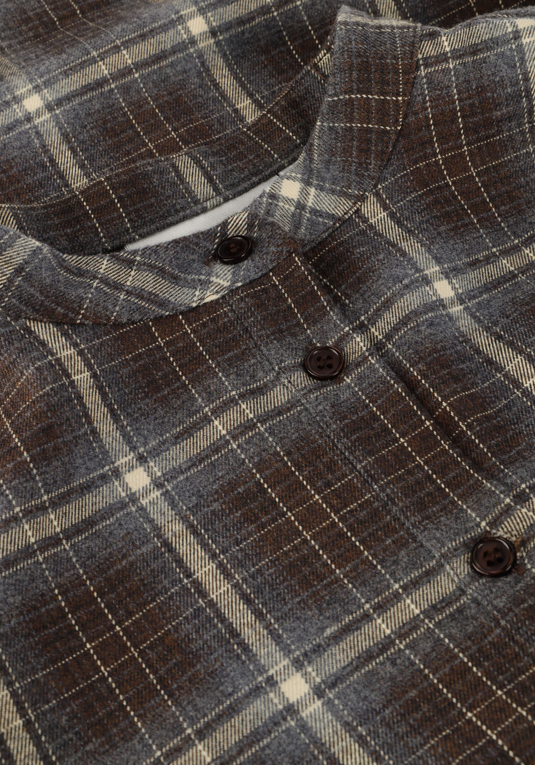 Braune MY ESSENTIAL WARDROBE Blusen MARLYMW SHIRT - large