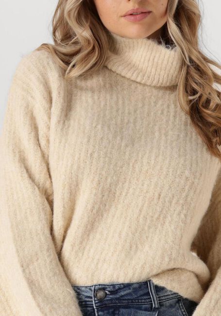 Ecru CO'COUTURE Pullover CORALIE ROLL KNIT - large