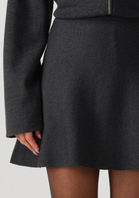 Dunkelgrau SECOND FEMALE Minirock SIV KNIT SHORT SKIRT - large