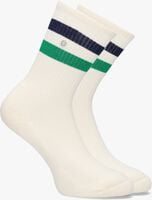 Weiße ALFREDO GONZALES Socken ATHLETIC STRIPES - medium