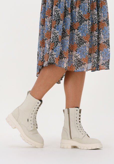 Beige MARUTI Schn&uuml;rboots FLORE - large