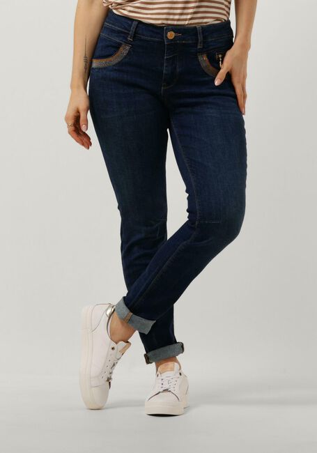 Blaue MOS MOSH Slim fit jeans NAOMI SHADE BLUE JEANS - large