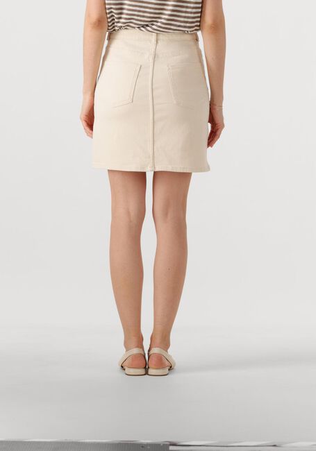 Ecru OBJECT Minirock OBJELLEN HW SHORT TWILL SKIRT - large