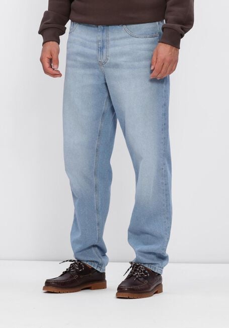 Blaue LES DEUX Straight leg jeans RYDER WASHED DENIM JEANS - large
