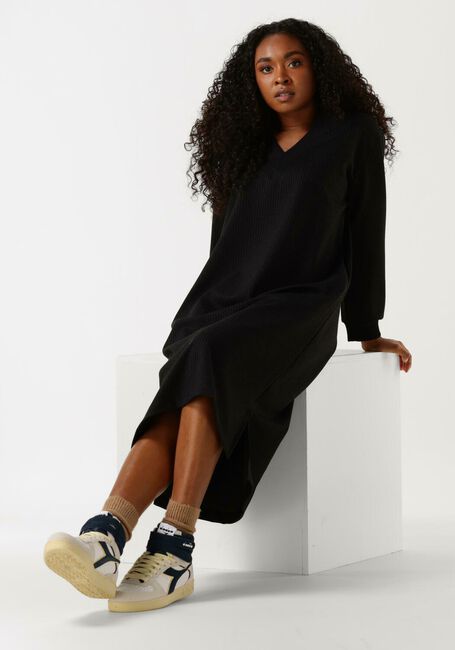 Dunkelblau PENN & INK Midikleid DRESS V - large