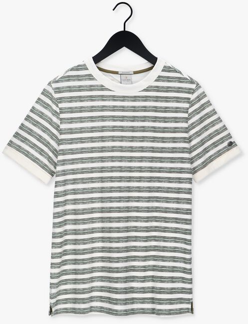 Nicht-gerade weiss CAST IRON T-shirt SHORT SLEEVE R-NECK REGULAR FIT TWILL JERSEY - large