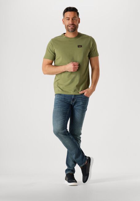 Grüne PME LEGEND T-shirt SHORT SLEEVE R-NECK GUYVER TEE - large