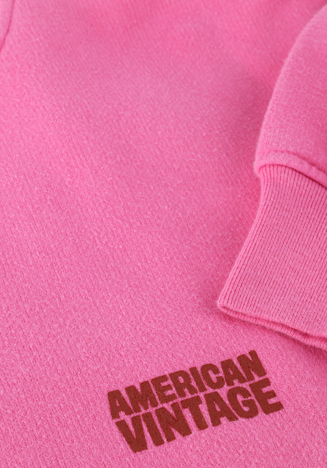 Fuchsie AMERICAN VINTAGE Sweatshirt PLIZZY - large