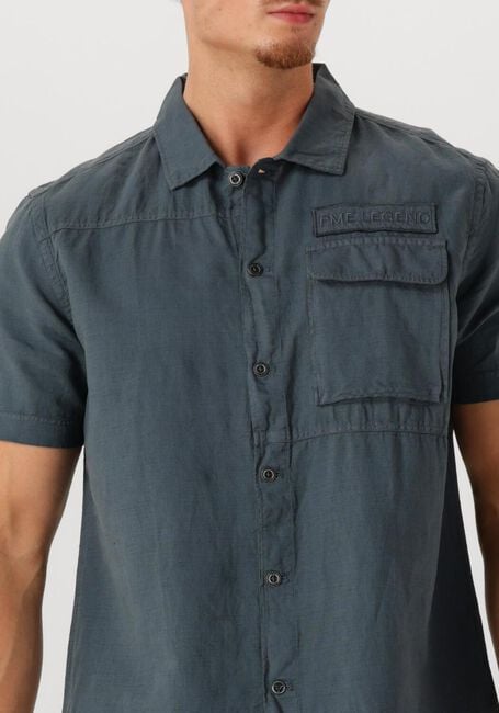 Graue PME LEGEND Casual-Oberhemd CTN/LINEN CARGO FREEDOM - large