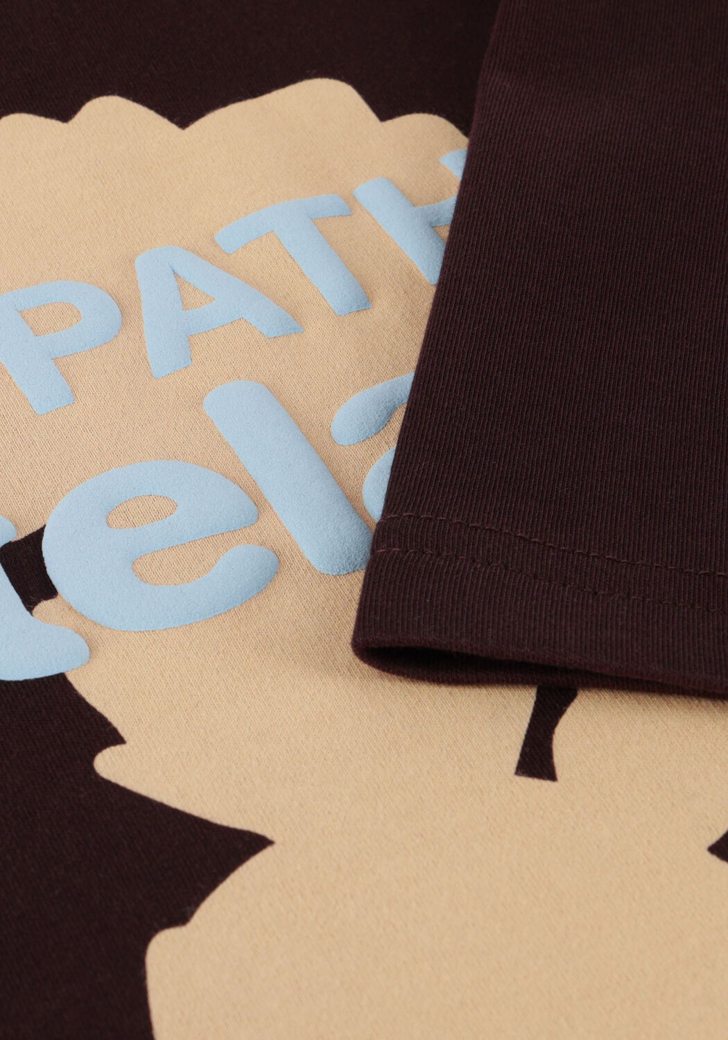 Braune PURE PATH T-shirt REGULAR FIT T-SHIRTS - large