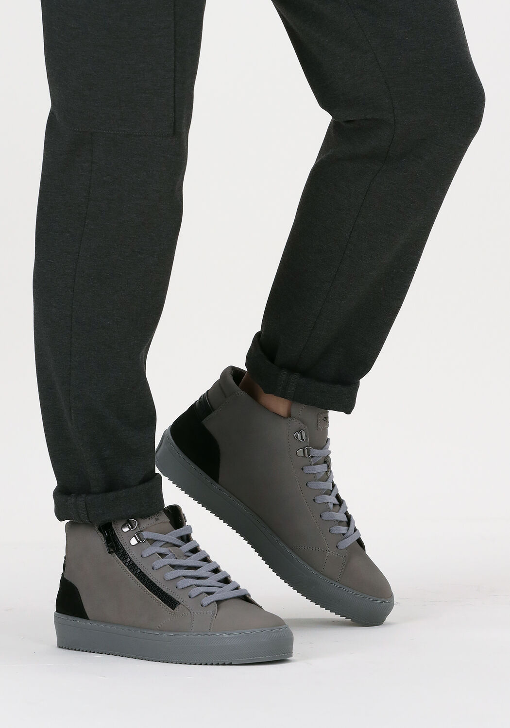 Graue CYCLEUR DE LUXE Sneaker High CAPO - large