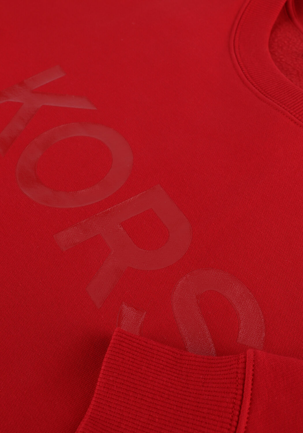 Rote MICHAEL KORS Sweatshirt UNISEX TONAL SWEATSHIRT - large