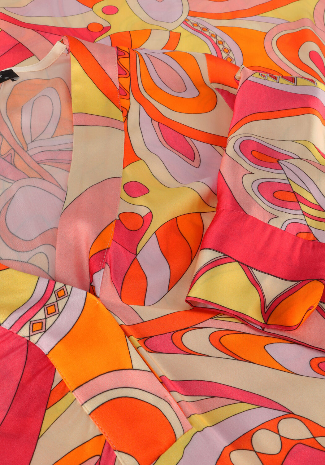 Orangene ANA ALCAZAR Midikleid MIDI TUNICA - large