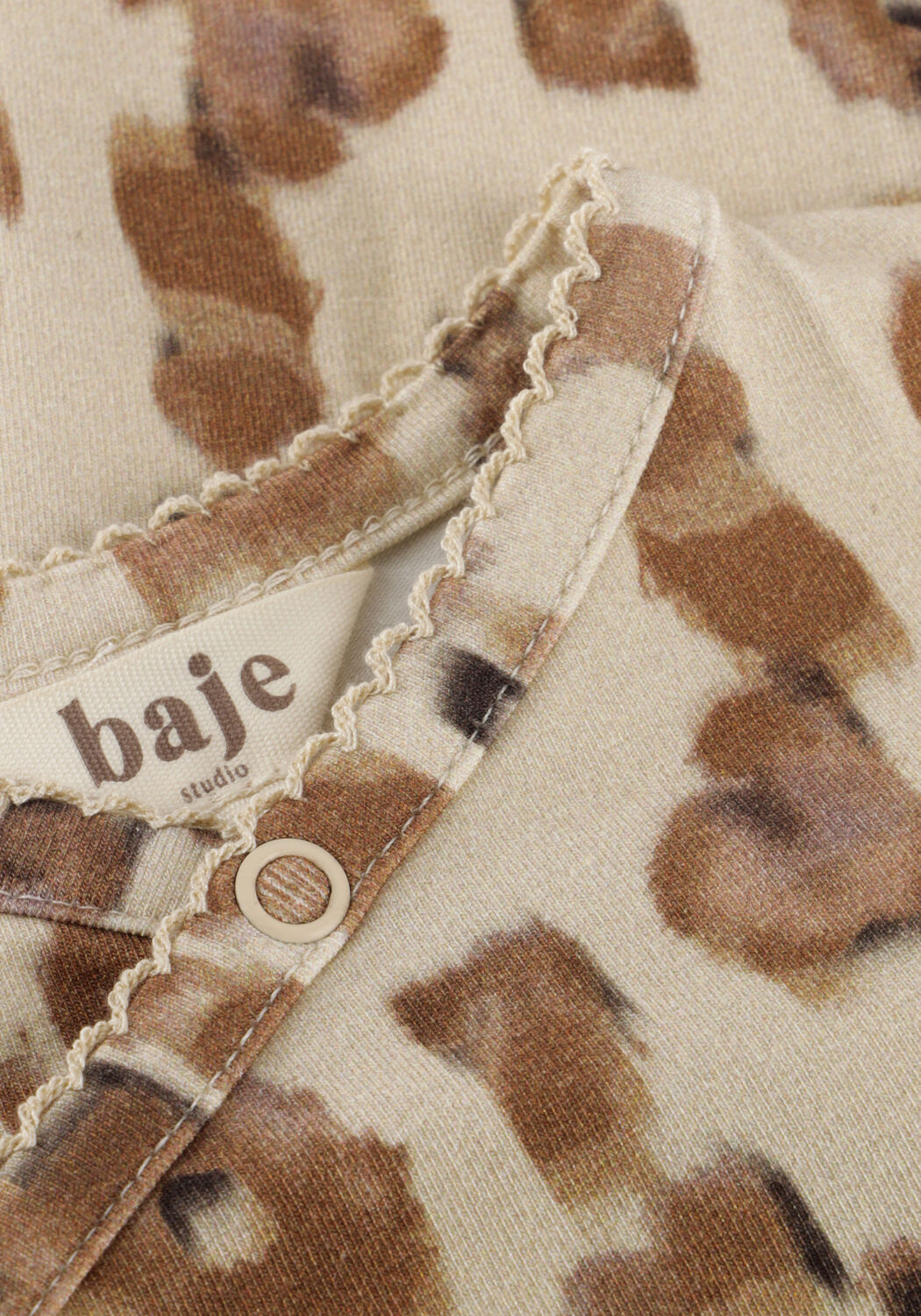 Braune BAJE STUDIO Kleider MYREN - large