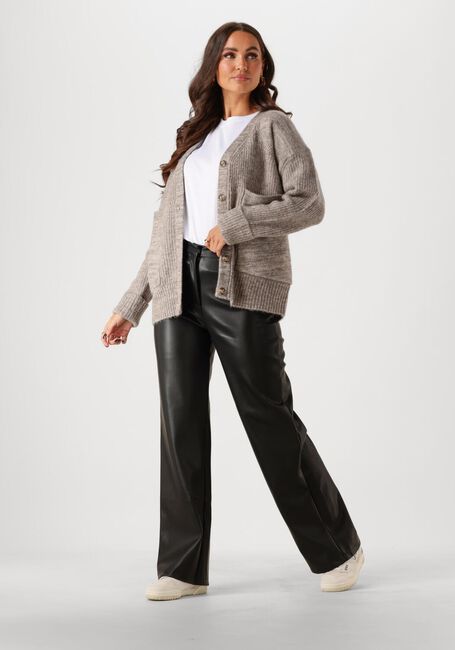 Graue SELECTED FEMME Strickjacke SLFALVA LS KNIT CARDIGAN - large