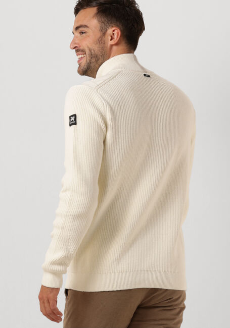 Beige VANGUARD Pullover HALF ZIP COLLAR COTTON NYLON - large