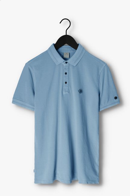 Hellblau CAST IRON Polo-Shirt SHORT SLEEVE POLO COTTON GD PIQUE - large
