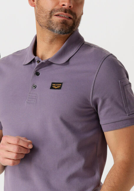 Lila PME LEGEND Polo-Shirt SHORT SLEEVE POLO TRACKWAY POLO - large