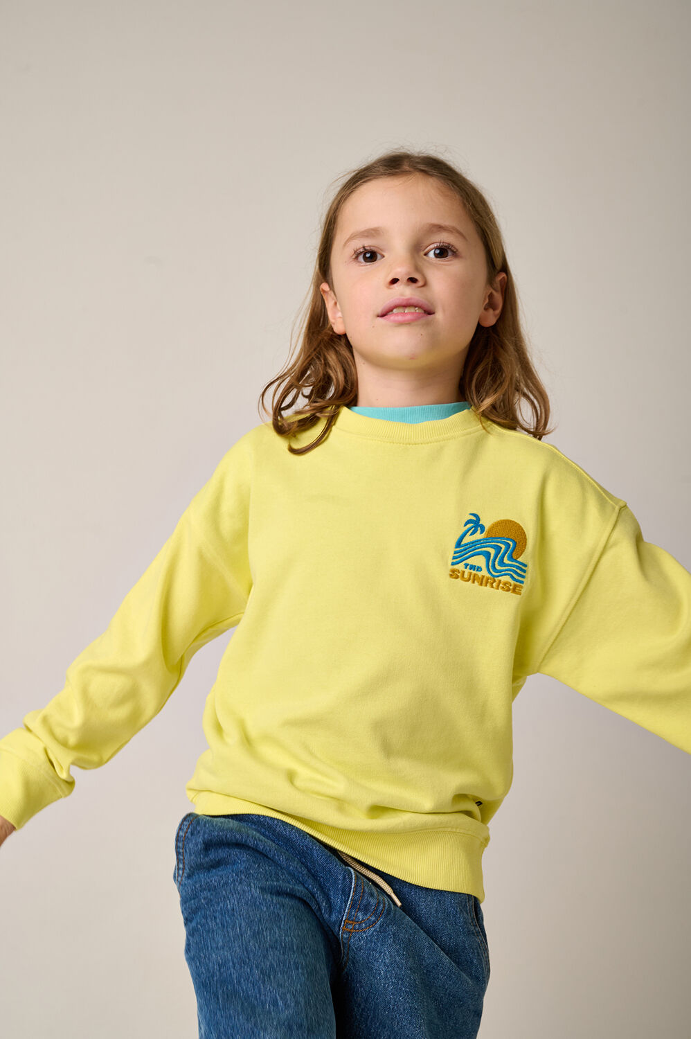 Gelbe TUMBLE 'N DRY Sweatshirt MEDITERRANEAN - large