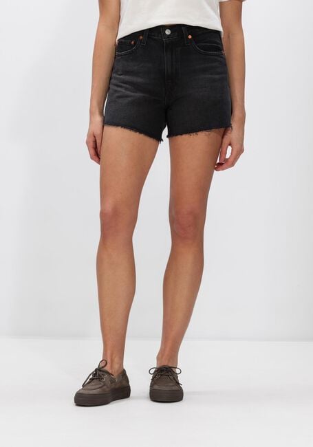 Schwarze LEVI'S Kurze Hosen RIBCAGE SHORT ZIP SHORT - large