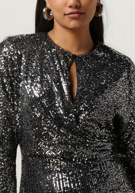 Silberne IBANA Minikleid FELICITY - large