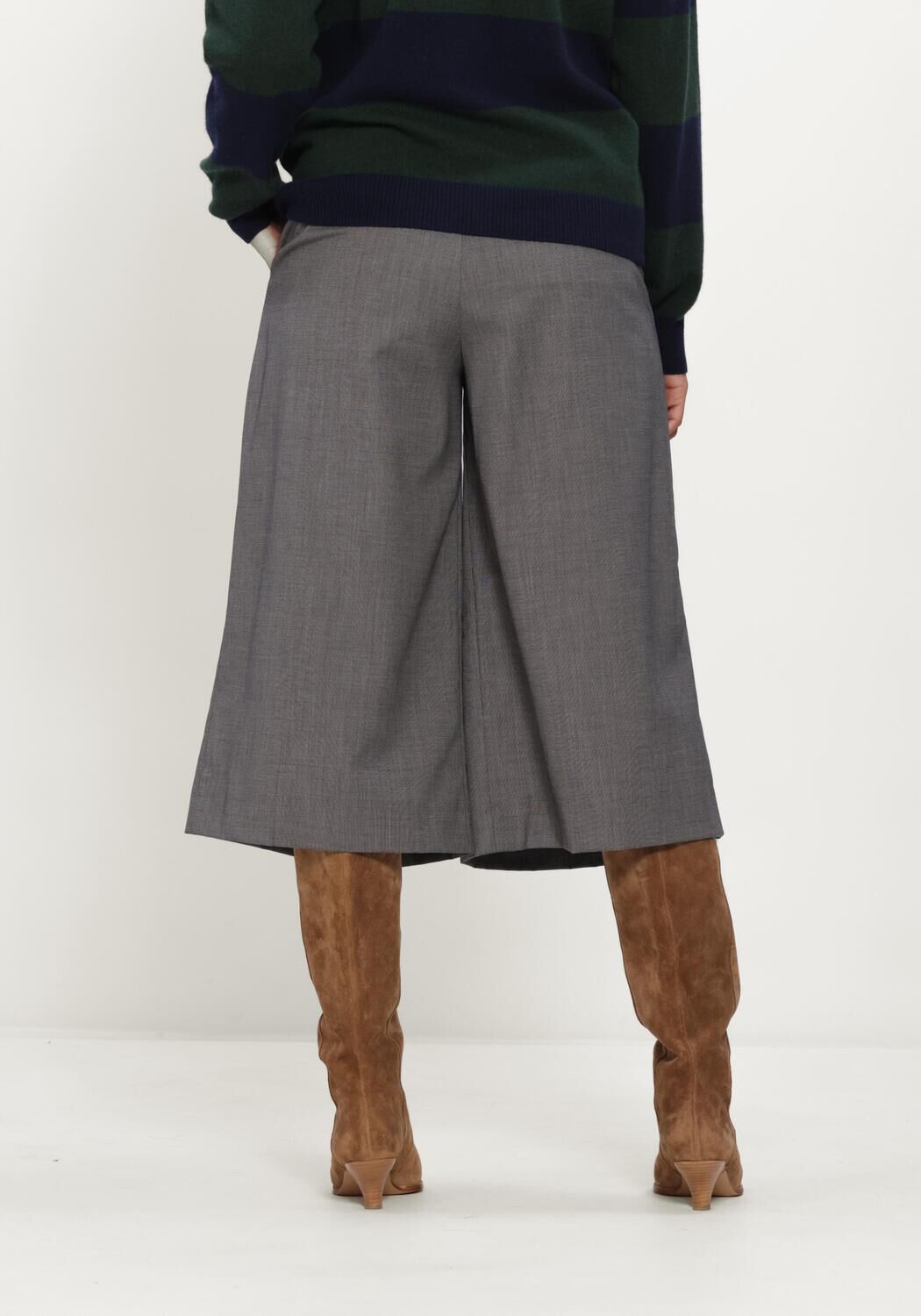 Graue BY-BAR Weite Hose MOWI BERMUDA SHORTS - large