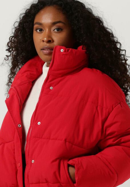 Rote ANOTHER LABEL Wattierte Jack MILLE OVERSIZED PUFFER - large