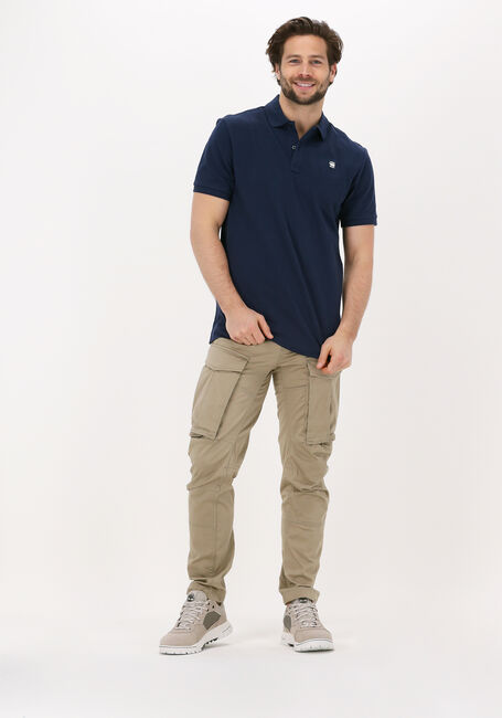 Dunkelblau G-STAR RAW Polo-Shirt DUNDA SLIM POLO S/S - large