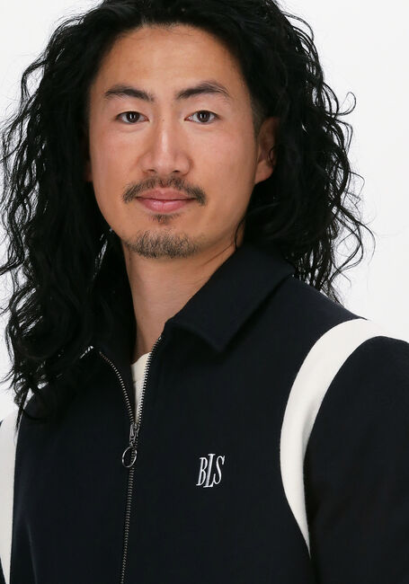 Dunkelblau BLS HAFNIA Jack BLS BASEBALL COLLEGE JACKET - large