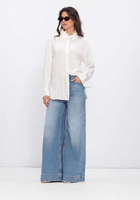 Wei&szlig;e MSCH COPENHAGEN Blusen MSCHFELICITY SHIRT STP - large